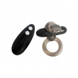 VIBRATING RABBIT BLACK REMOTE CONTROL