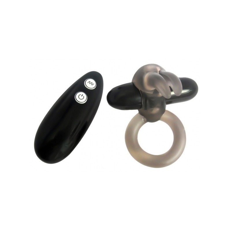 VIBRATING RABBIT BLACK REMOTE CONTROL