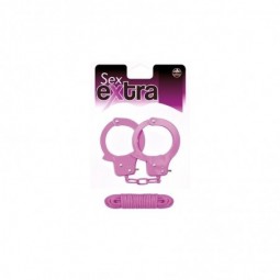 SEX EXTRA METAL CUFFS & LOVE ROPE