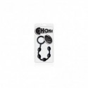 Tira 9" de 5 bolas anales - Choke Black