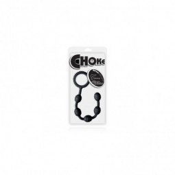 Tira 9" de 5 bolas anales - Choke Black