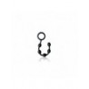 Tira 9" de 5 bolas anales - Choke Black