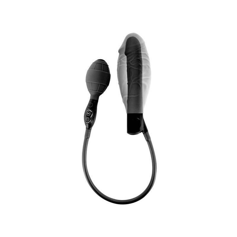 INFLATABLE VIBRATOR BLACK
