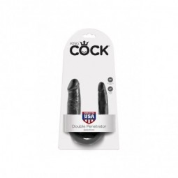 U-SHAPED SMALL DOUBLE TROUBLE BLACK