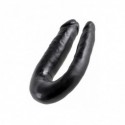 U-SHAPED SMALL DOUBLE TROUBLE BLACK