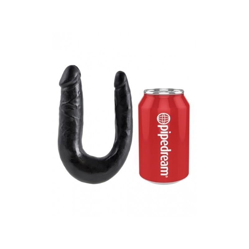 U-SHAPED SMALL DOUBLE TROUBLE BLACK