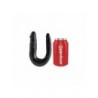 U-SHAPED SMALL DOUBLE TROUBLE BLACK