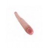 16" TAPERED DOUBLE DILDO FLESH