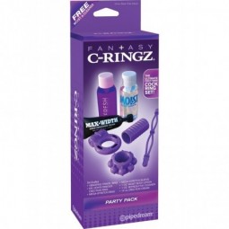 FANTASY C-RINGZ. PARTY PACK PURPLE.