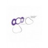 FANTASY C-RINGZ. 3-RING QUICK RELEASE TRAINER PURPLE.