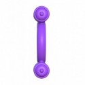 FANTASY C-RINGZ. SILICONE DOUBLE DELIGHT PURPLE.