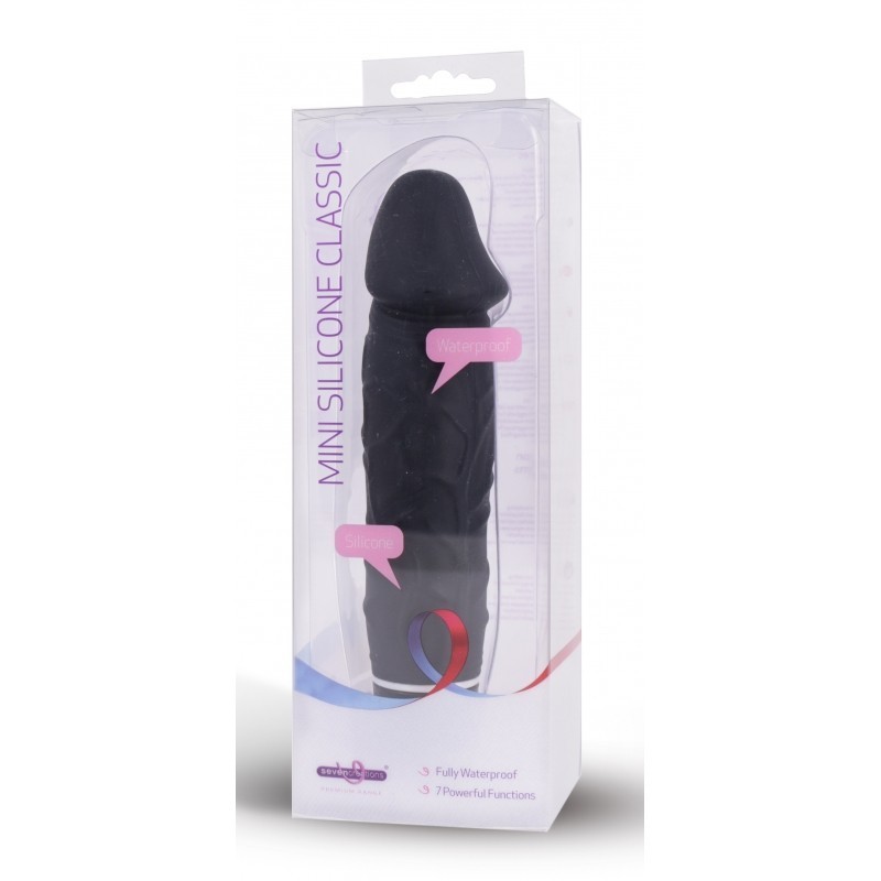 MINI SILICONE CLASSIC NEGRO RESISTENTE AL AGUA