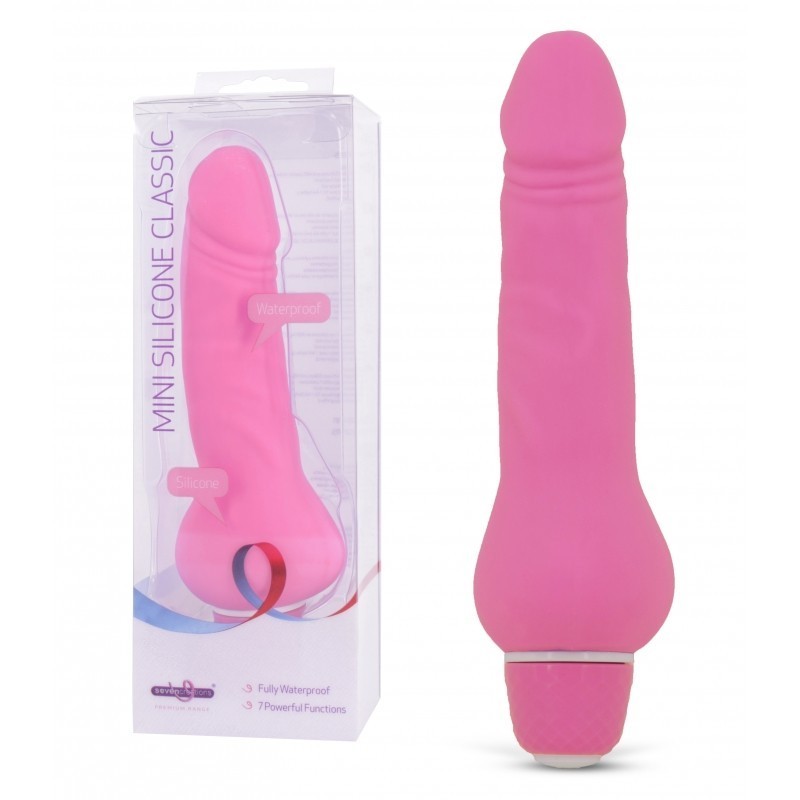 MINI SILICONE CLASSIC ROSA RESISTENTE AL AGUA