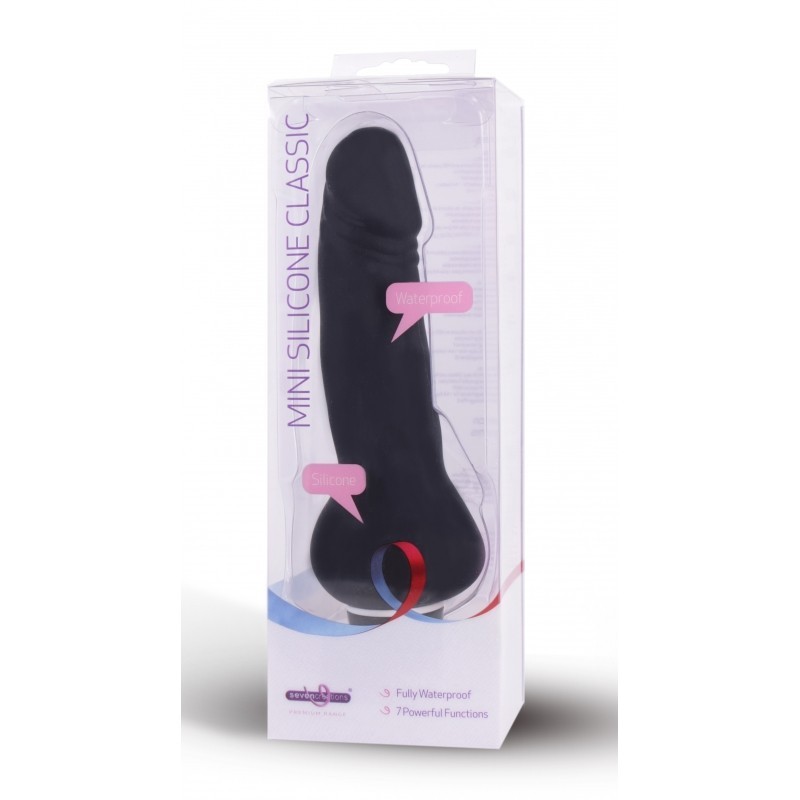 MINI SILICONE CLASSIC NEGRO RESISTENTE AL AGUA