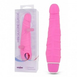 MINI SILICONE 14cm CLASSIC ROSA RESISTENTE AL AGUA