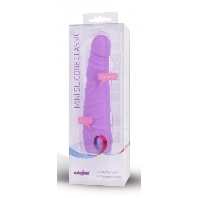 MINI SILICONE 14cm CLASSIC LILA RESISTENTE AL AGUA