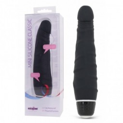 MINI SILICONE 14cm CLASSIC NEGRO RESISTENTE AL AGUA