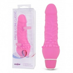MINI SILICONE  13 cm CLASSIC ROSA RESISTENTE AL AGUA