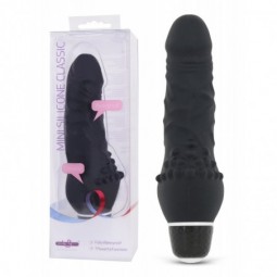 MINI SILICONE 13 cm CLASSIC NEGRO RESISTENTE AL AGUA
