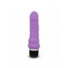 Classic 16cm Silicone Purple Vibrator - Seven Creations
