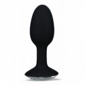CRYSTAL AMULET SILICONE BUTT PLUG SMALL
