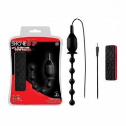 SHOVE UP – Plug de Perlas de Silicona de 7"