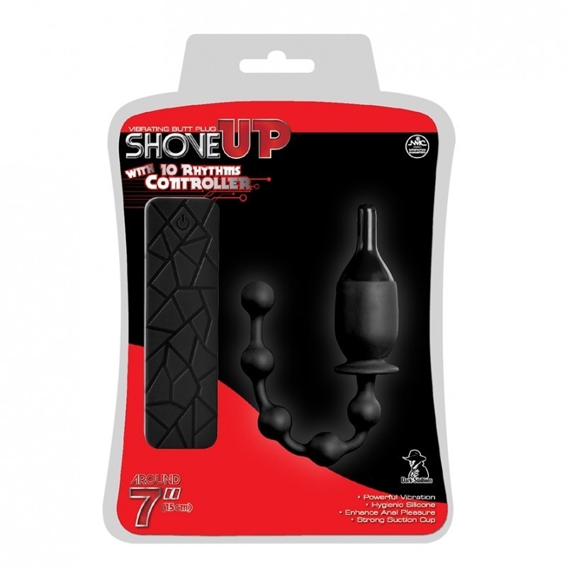 SHOVE UP – Plug de Perlas de Silicona de 7"