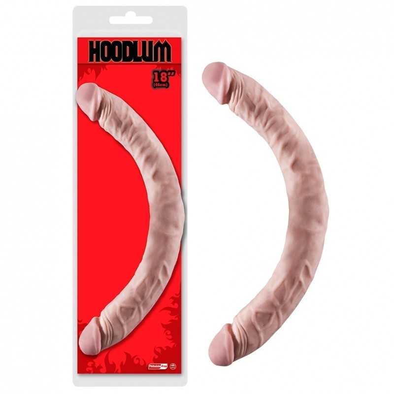 HOODLUM – DILDO FLESH LARGO 18”