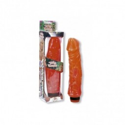 Vibrador Flexible Jelly Rojo 20cm - Jungle Bunmes