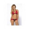 Jaqui Set - Negro/Rojo S