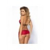 Jaqui Set - Negro/Rojo S