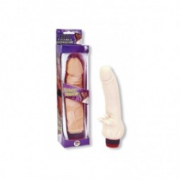 Vibrador Flexible 20cm con Estimulador