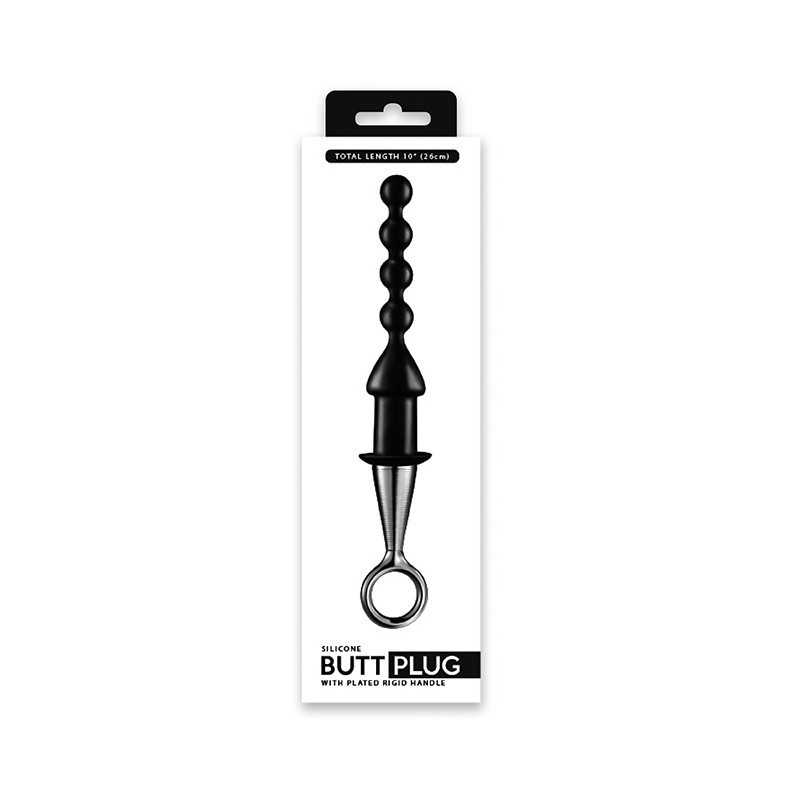 SILICONE BUTT PLUG 4 BOLAS