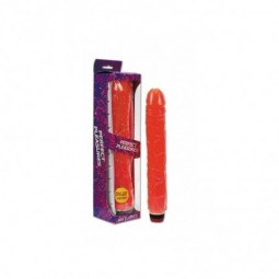 Vibrador Rojo Jelly 30cm - Perfect Pleasures