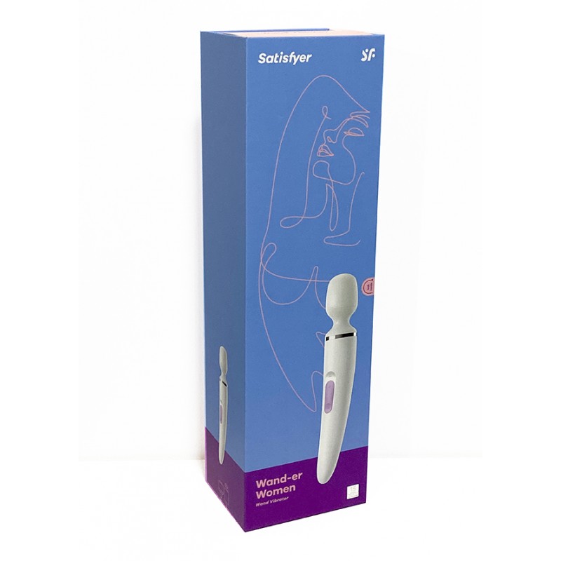 Satisfyer Wand-er Woman - Blanco