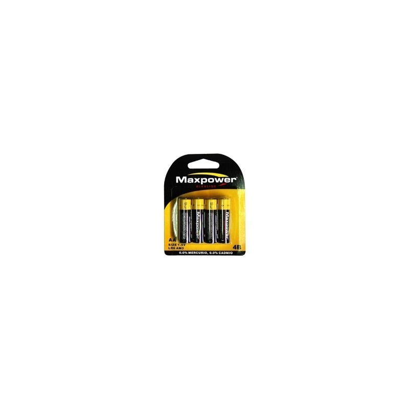 BLISTER 4 BATTERIES AA