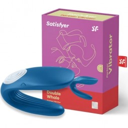 Satisfyer Double Whale azul