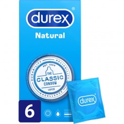 DUREX NATURAL 6 UNITS