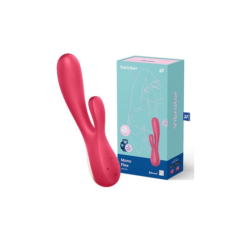Satisfyer Mono Flex Vibrator - Red