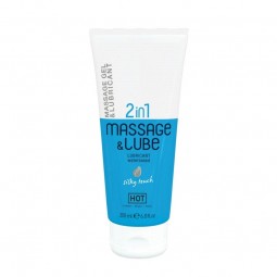 2 en 1 Massage & Lube - Gel Masaje y lubricante 200ml