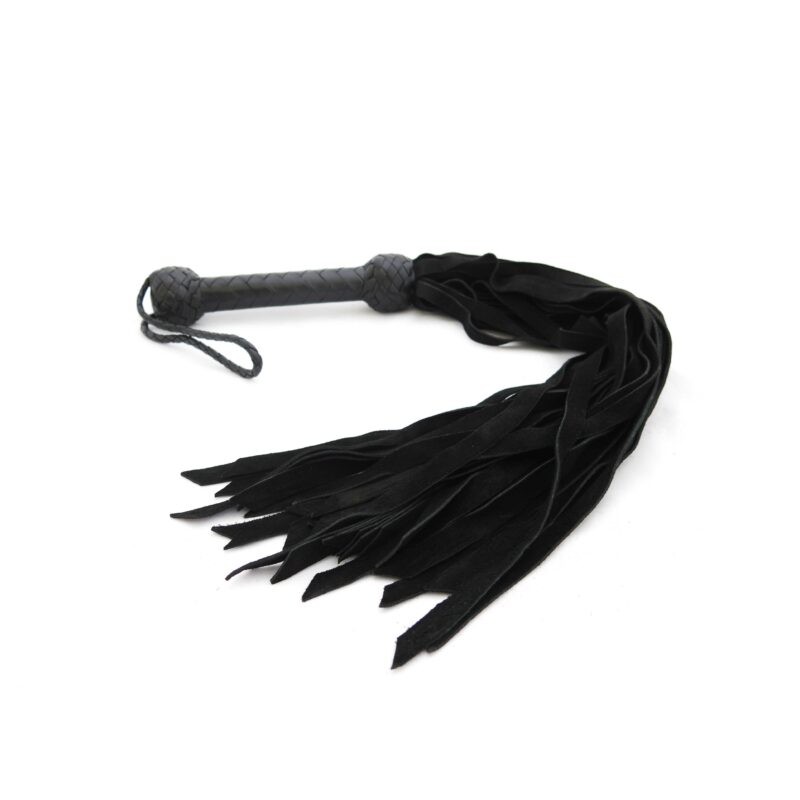 Suede Latigo Cuero - Negro