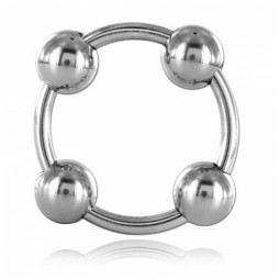 Glands Anilla con 4 Bolas Estimuladoras 30mm
