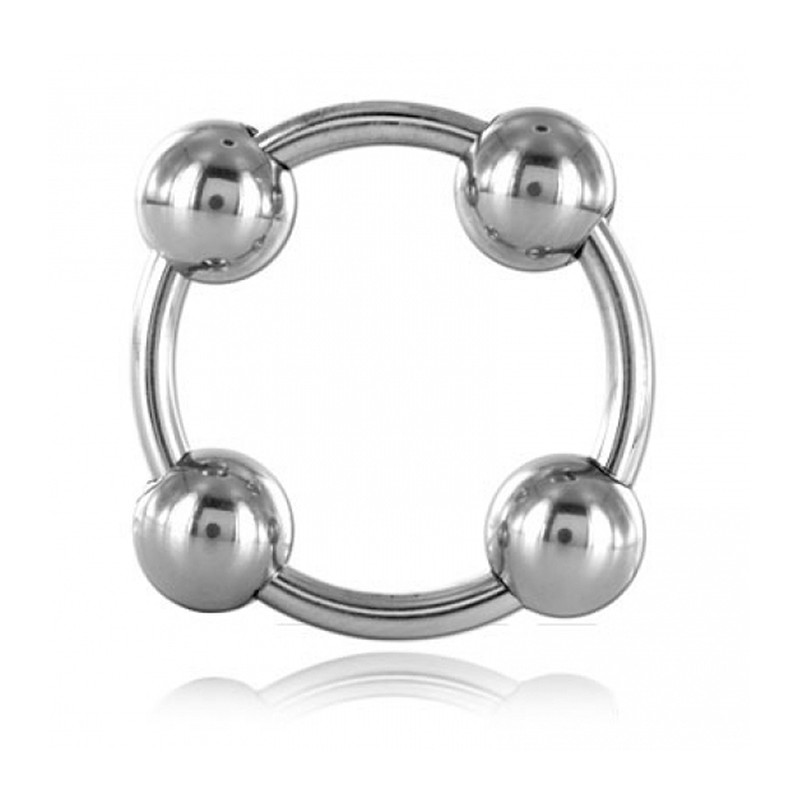Glands Anilla con 4 Bolas Estimuladoras 30mm