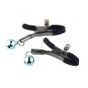 Pezoneras ALLIGATOR con Cascabeles - Negro