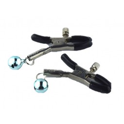 Pezoneras ALLIGATOR con Cascabeles - Negro