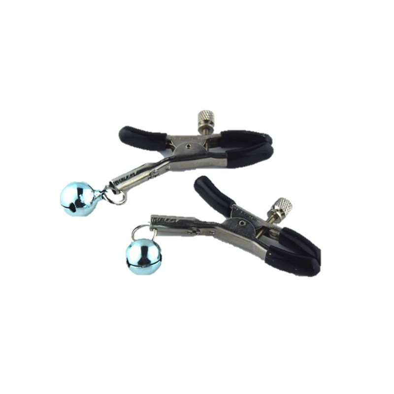 Pezoneras ALLIGATOR con Cascabeles - Negro