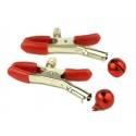 Pezoneras ALLIGATOR con Cascabeles - Rojo