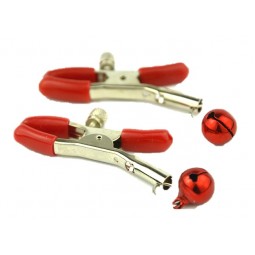 Pezoneras ALLIGATOR con Cascabeles - Rojo