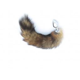 FOX TAIL BUTT PLUG - SMALL