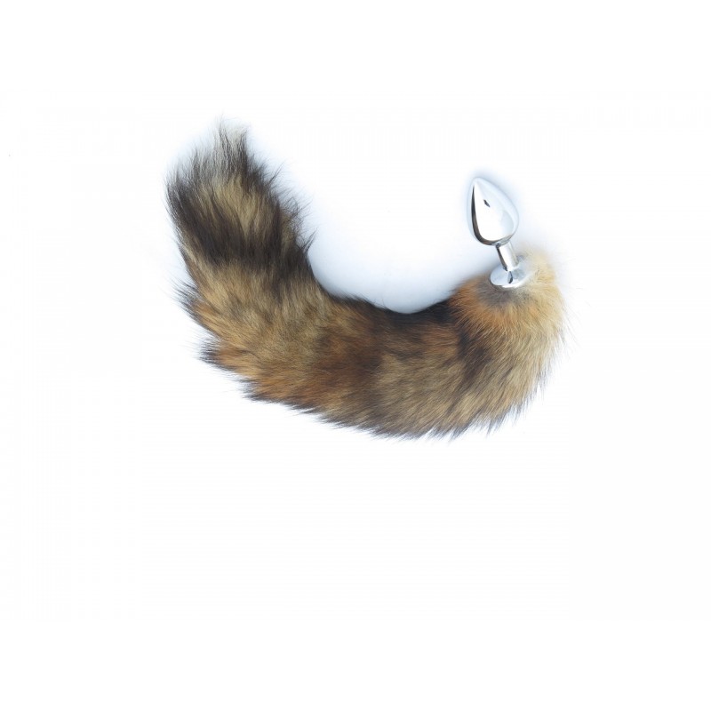 FOX TAIL BUTT PLUG - SMALL